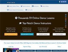 Tablet Screenshot of idance.net